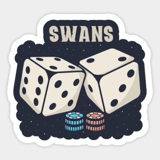 swans Sticker